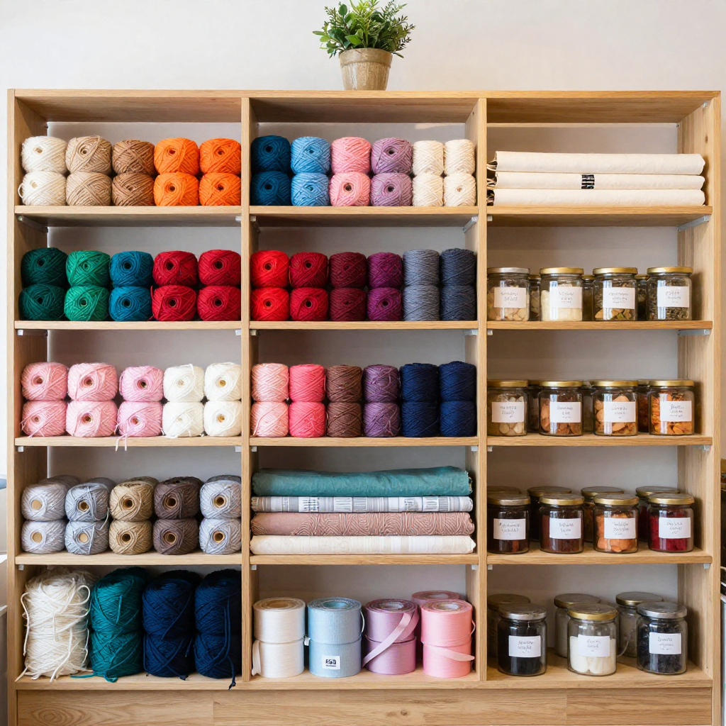 Quolrixxxyklixia craft store interior with supplies